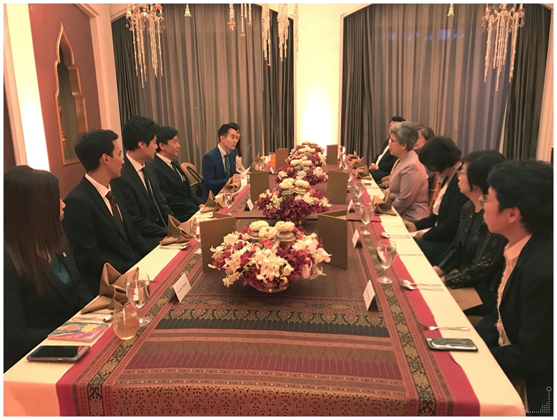 ﻿กรมบังคับคดีให้การต้อนรับและเลี้ยงรับรองอาหารค่ำอธิบดีกรมการแพ่ง กระทรวงยุติธรรม ประเทศญี่ปุ่น 